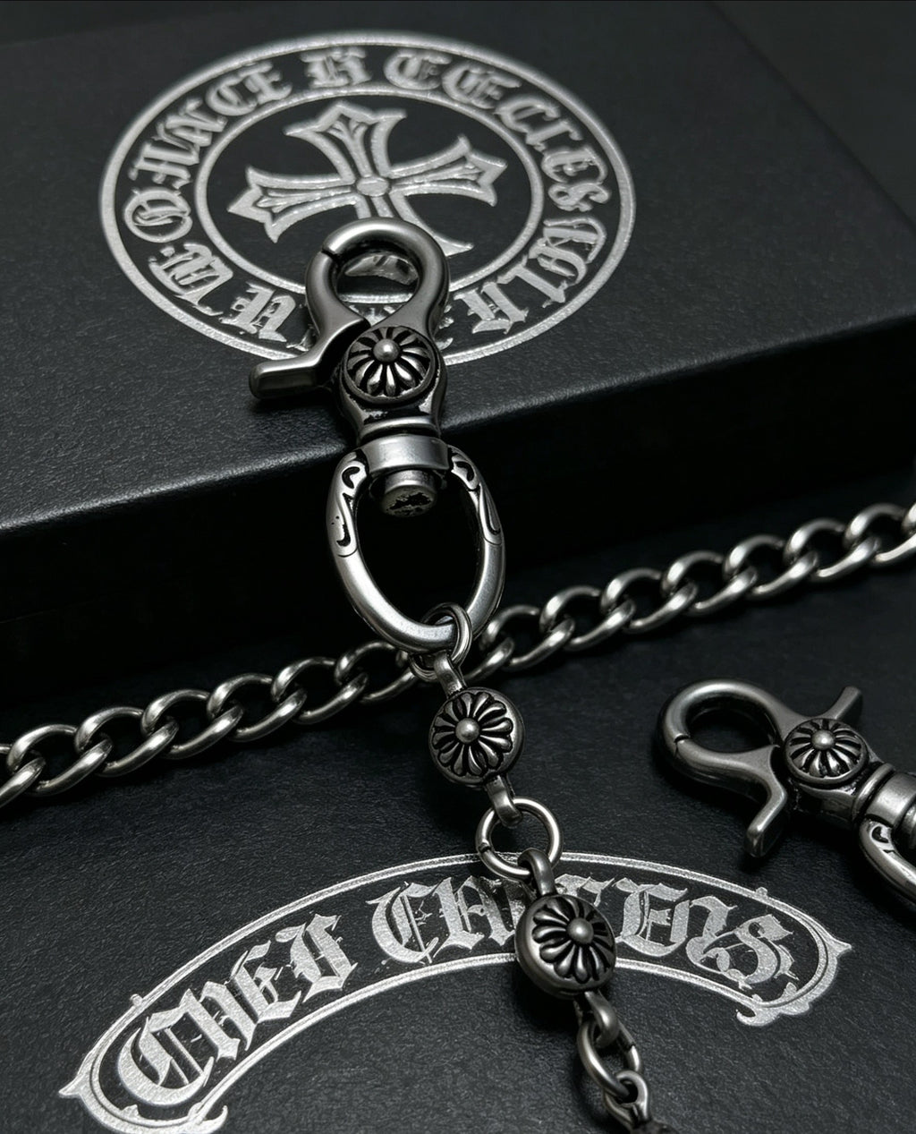 Chrome Hearts Cross Flower Wallet Chain - album image 5