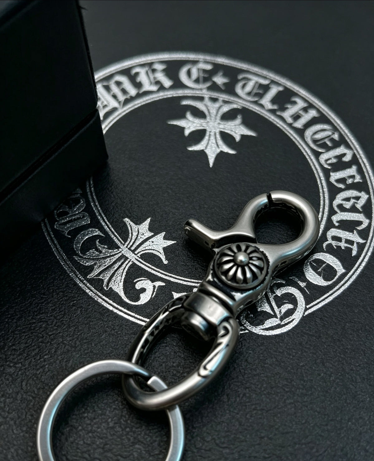 Chrome Hearts Dagger and Tag Clip Keychain - album image 6
