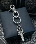 Chrome Hearts Plain Dagger Drop Key Ring - album image 1