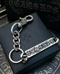 Chrome Hearts Cross Plaque Key Antiqued Chain Belt - album image 1