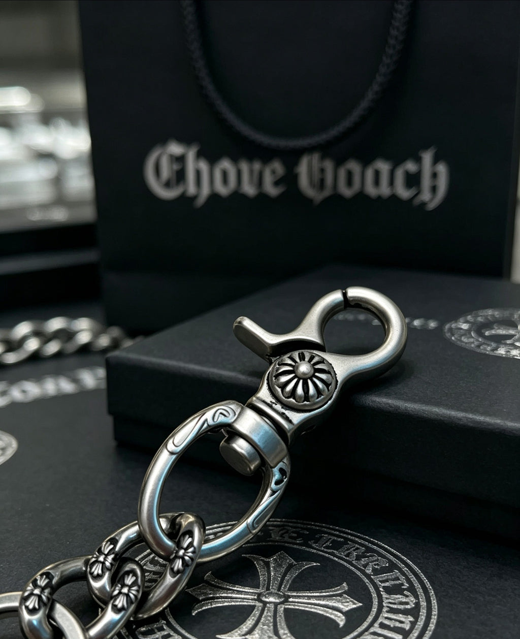Chrome Hearts Long Dagger Ring Keychain - album image 6