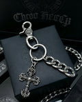 Chrome Hearts Cross Key Pendant Antiqued Chain Belt - album image 1