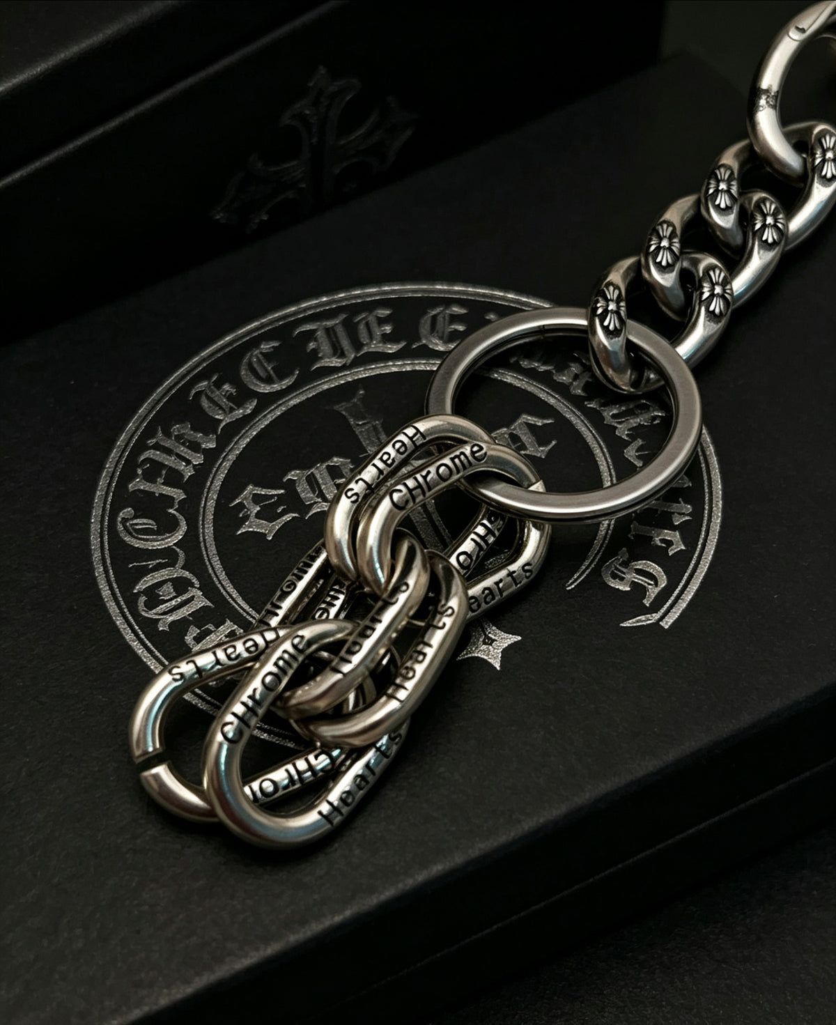 Chrome Hearts Cross Key Letter Antiqued Chain Chain Belt - album image 5