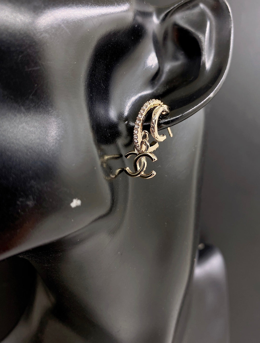 Chanel Double-Layer Earrings - album image 2