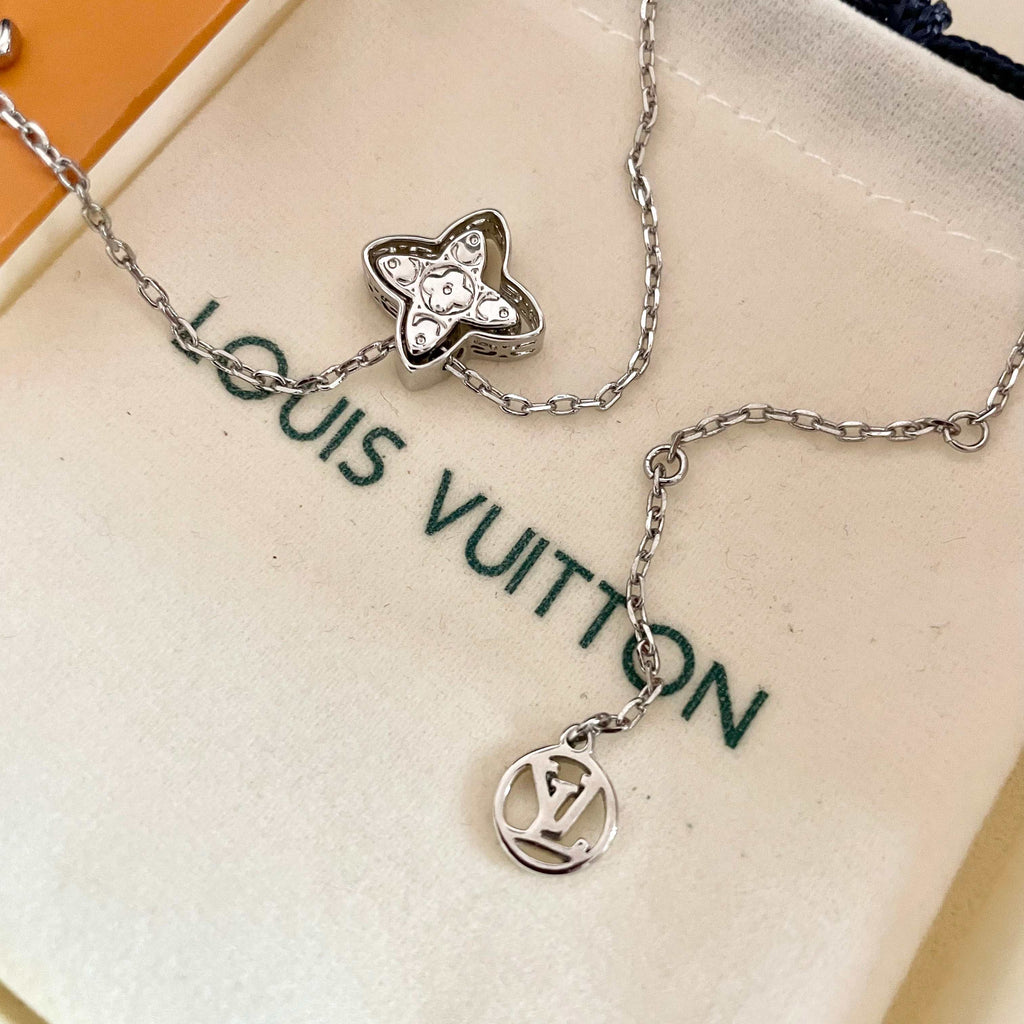 Louis Vuitton Double Flower Pendant Necklace - album image 8