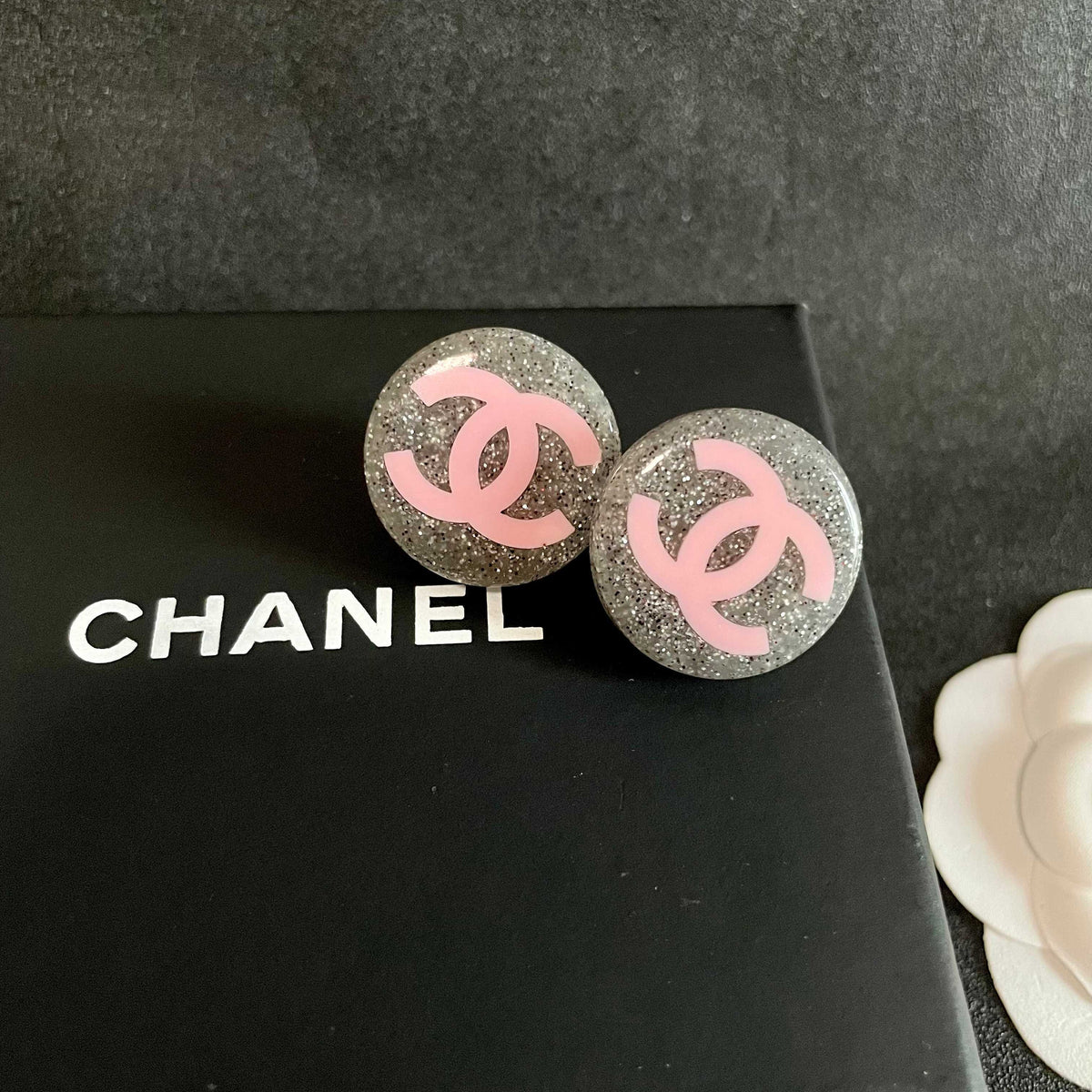 Chanel Interlocking C Stud Earrings - album image 9