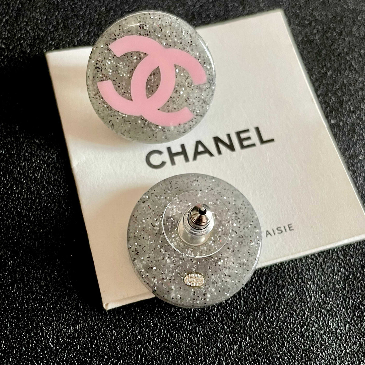 Chanel Interlocking C Stud Earrings - album image 7