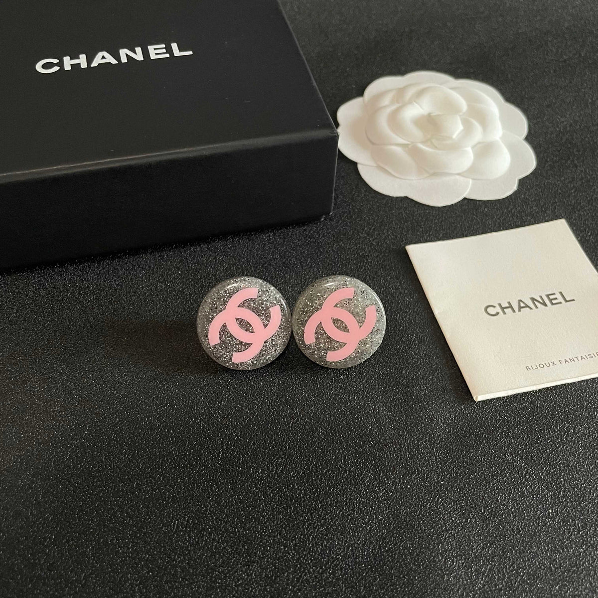 Chanel Interlocking C Stud Earrings - album image 6