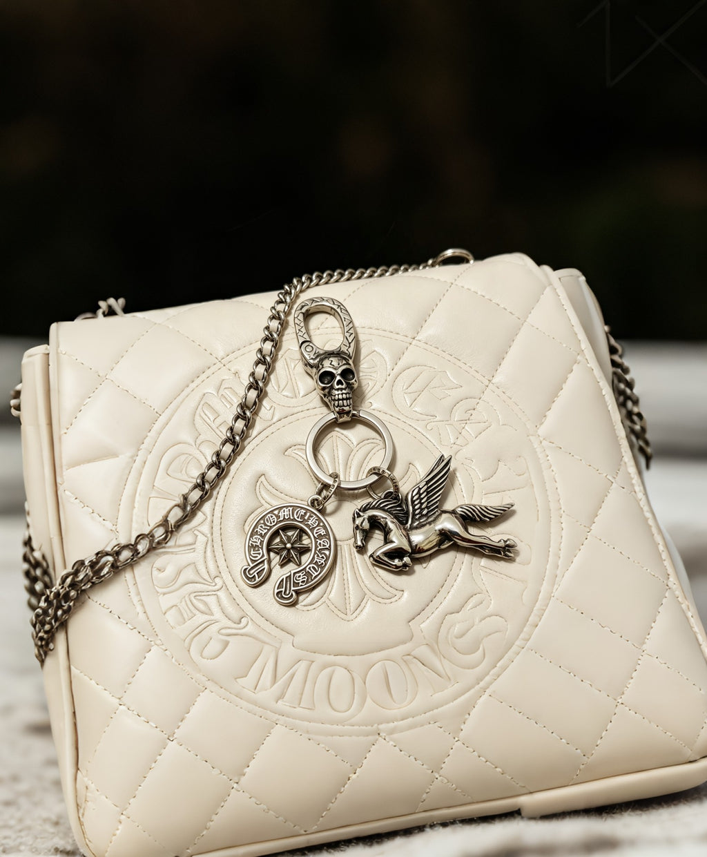 Chrome Hearts Horseshoe Pegasus Clip Keychain - album image 6