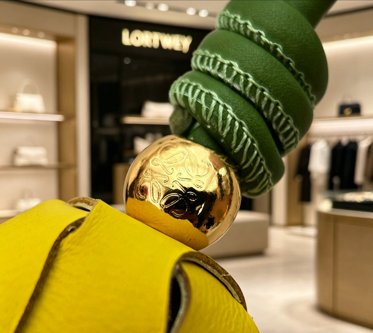 Loewe Yellow Tulip Bag Charm - product image 6
