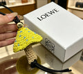 Loewe Yellow and Beige Mushroom Bag Charm - product image 1