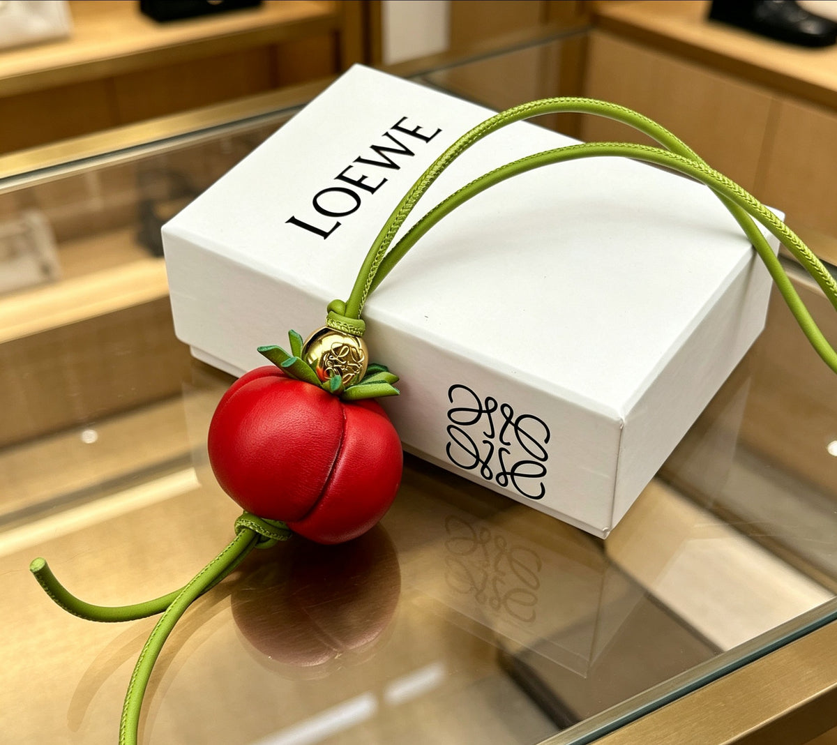 Loewe Red Tomato Bag Charm - product image 2