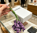 Loewe Purple Lavender Tassel Bag Charm - product image 1