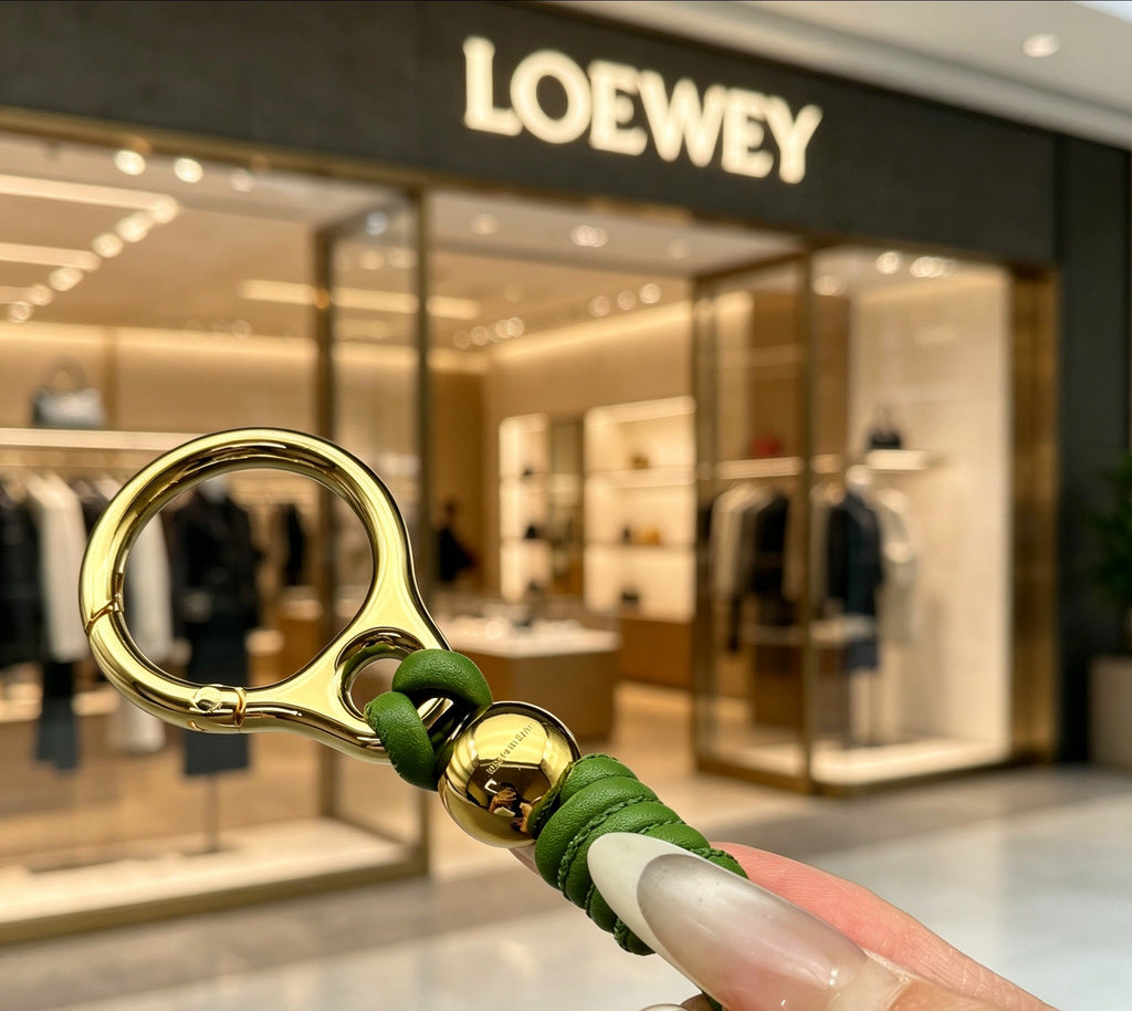 Loewe Purple Lavender Tassel Bag Charm - product image 5