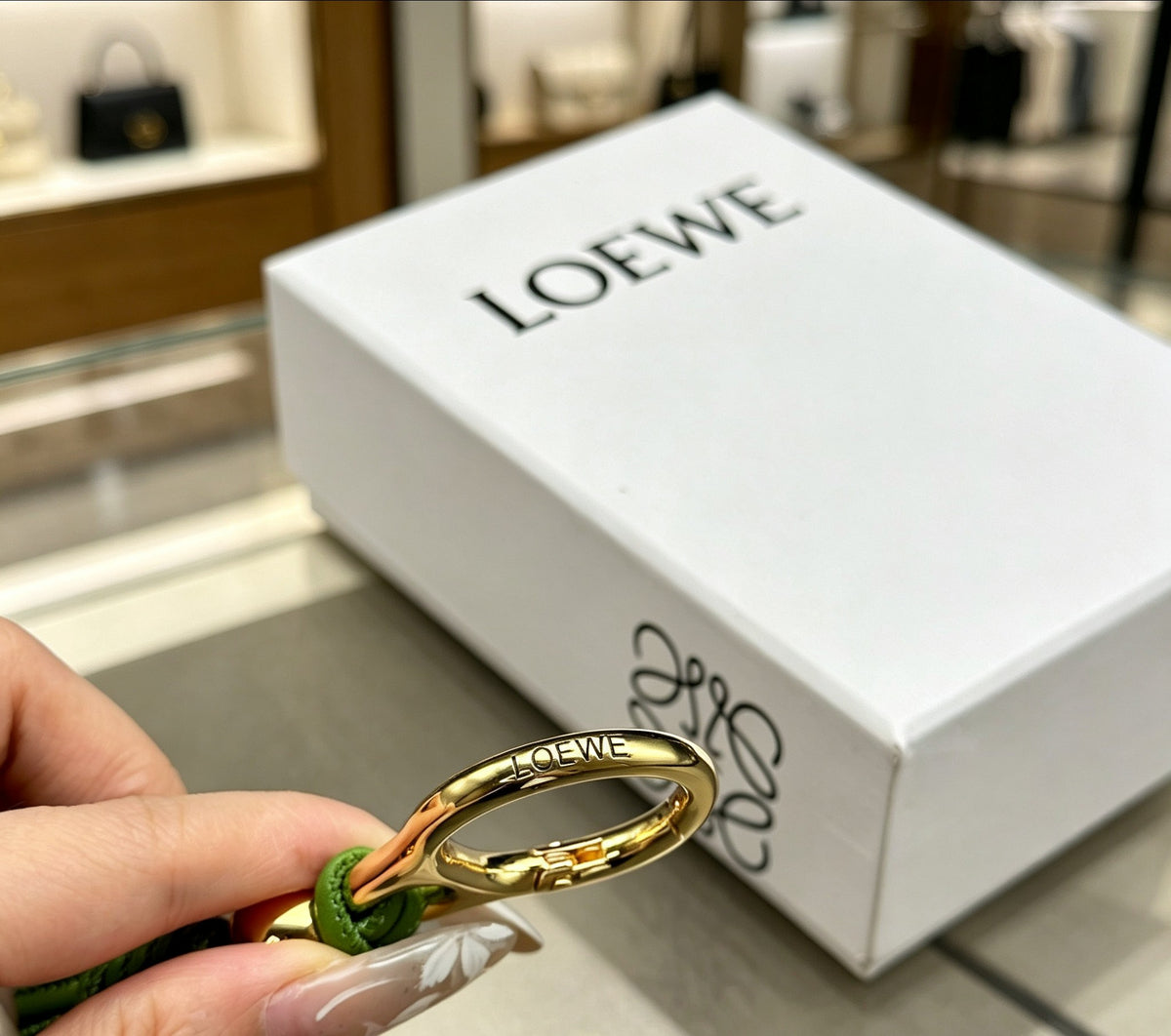 Loewe Purple Lavender Tassel Bag Charm - product image 6