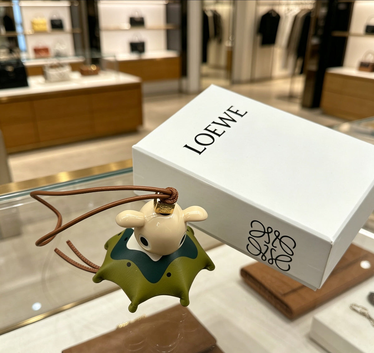 Loewe Camouflage Elephant Bag Charm - product image 2