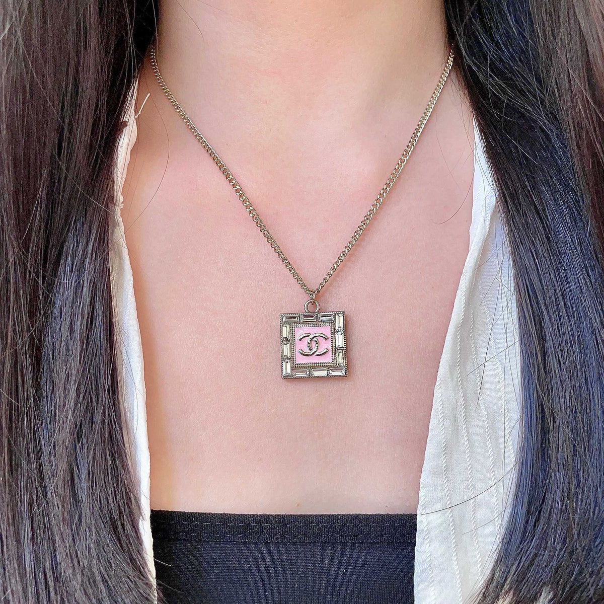 Chanel Interlocking C Necklace - album image 3