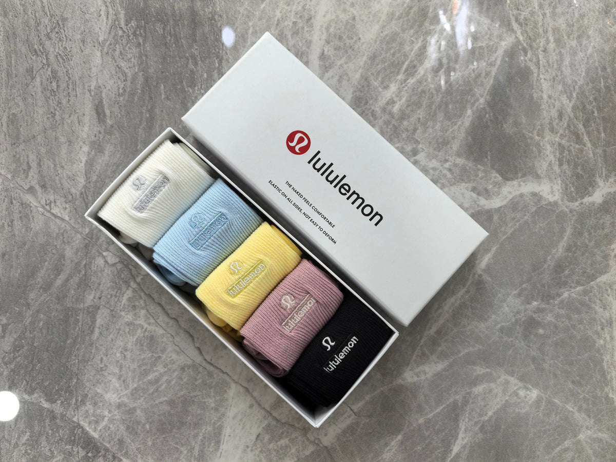 Lululemon pastel small emblem crew socks - view 6