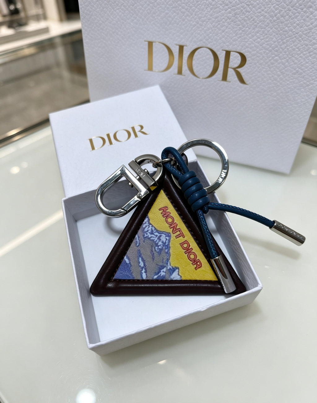 Dior Mont Dior Triangle Keychain - product image 2