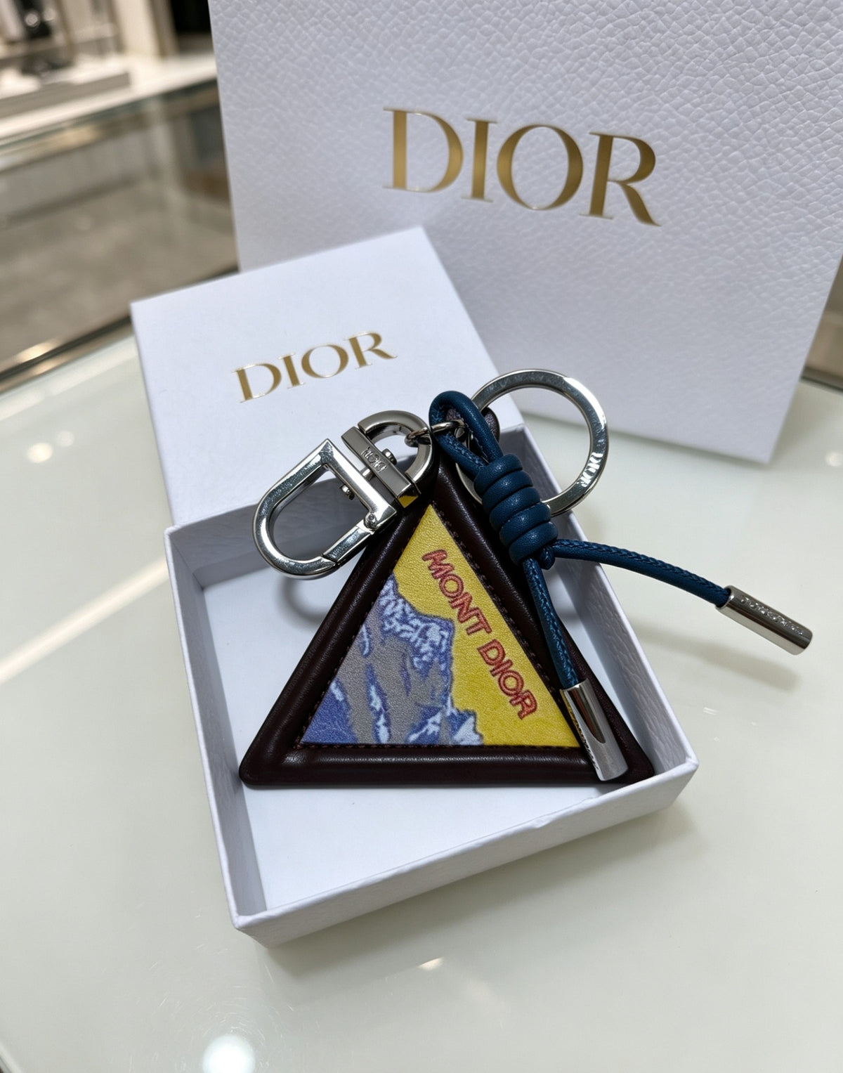 Dior Mont Dior Triangle Keychain - product image 2