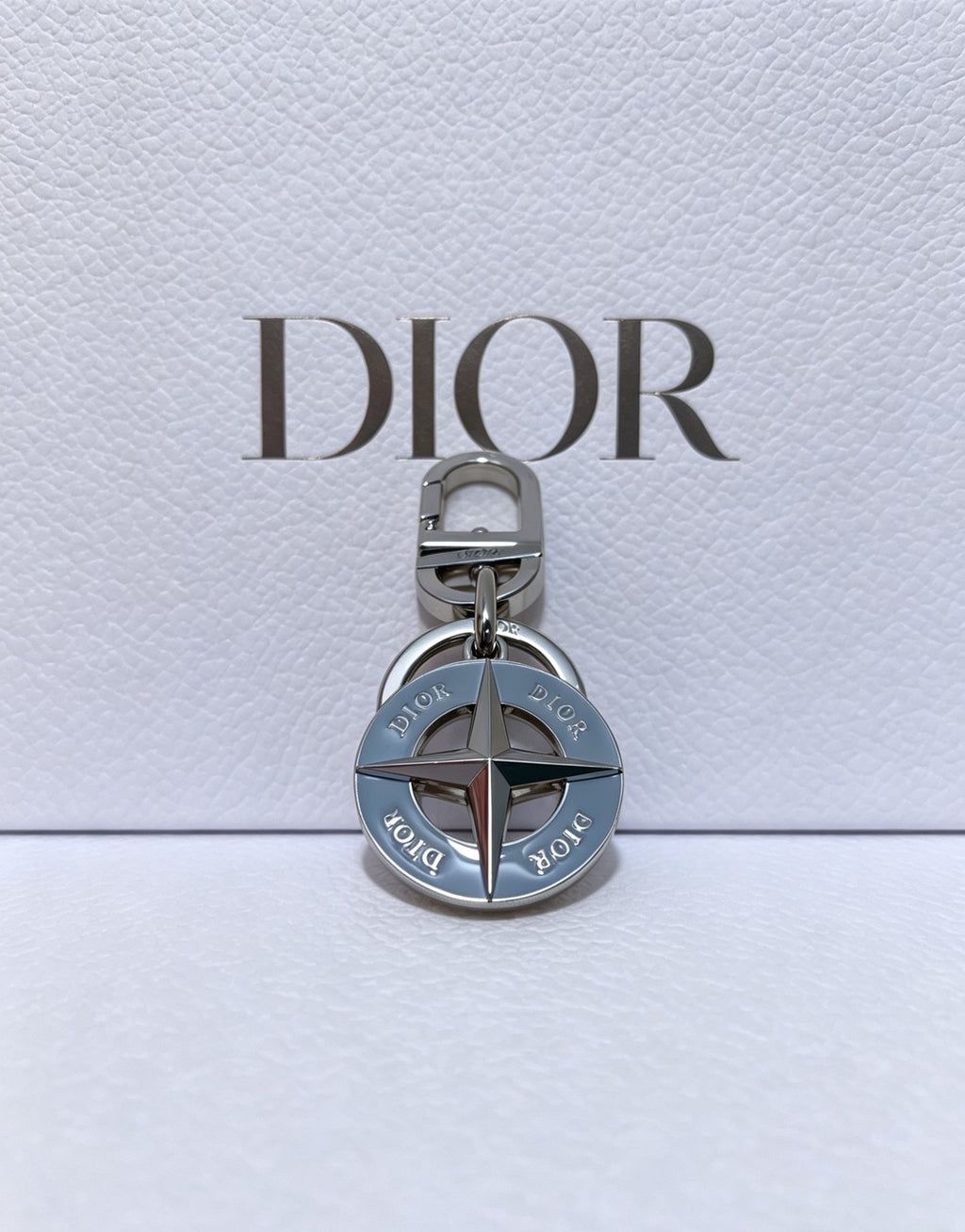 Dior Gray Compass Keychain - product image 3