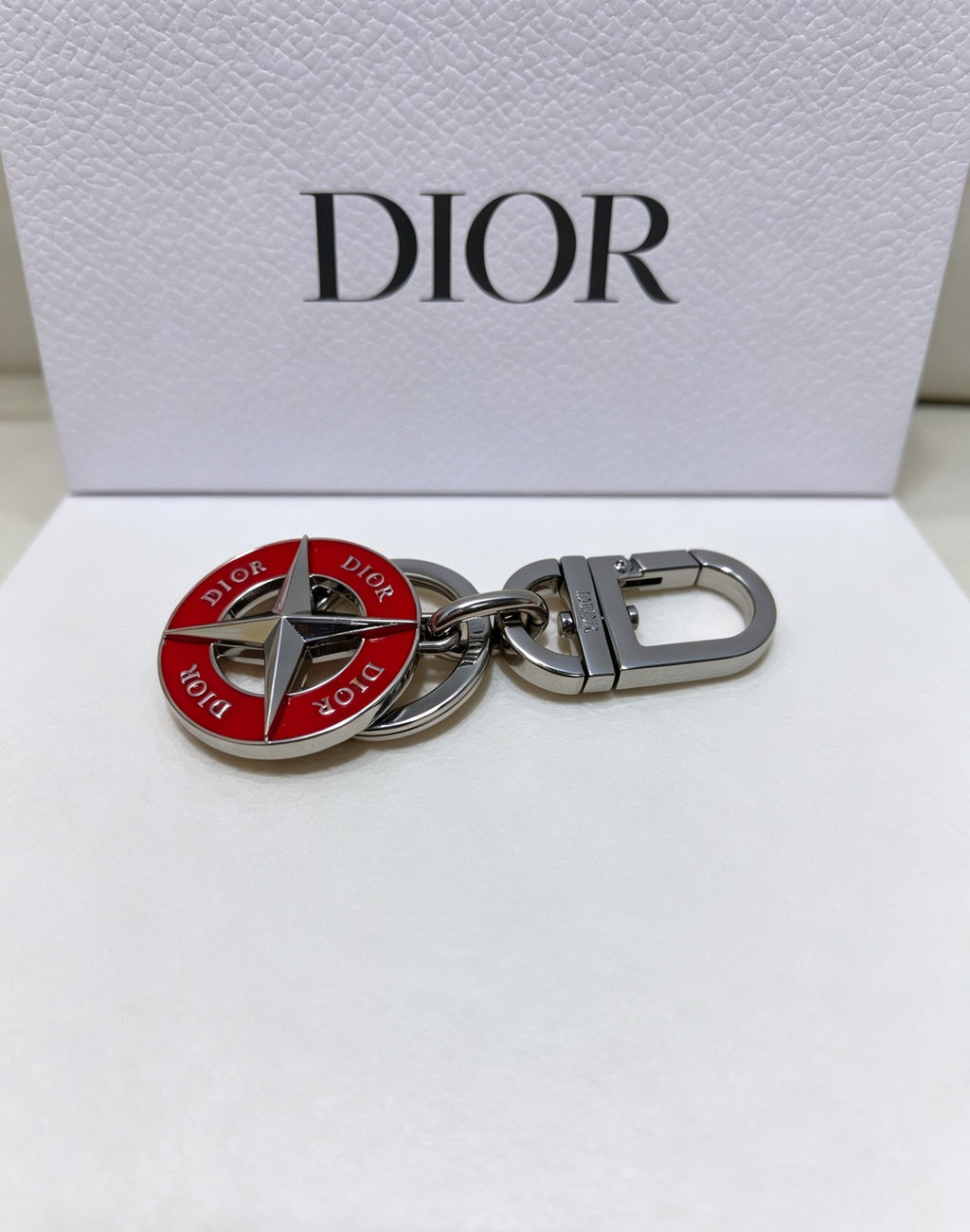 Dior Red Compass Keychain - product image 4