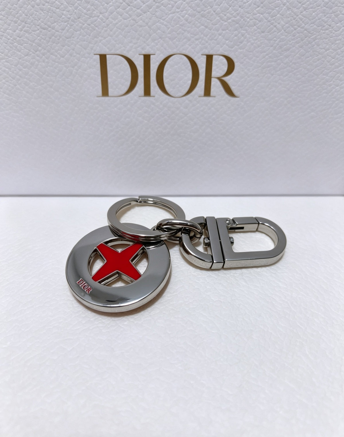 Dior Red Compass Keychain - product image 5