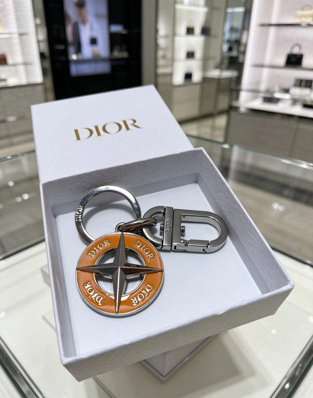 Dior Amber Compass Keychain - product image 4