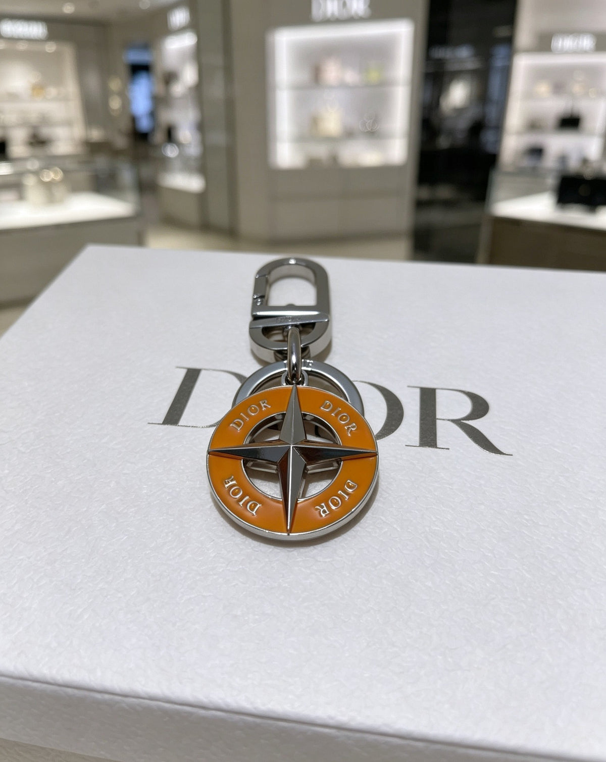 Dior Amber Compass Keychain - product image 1