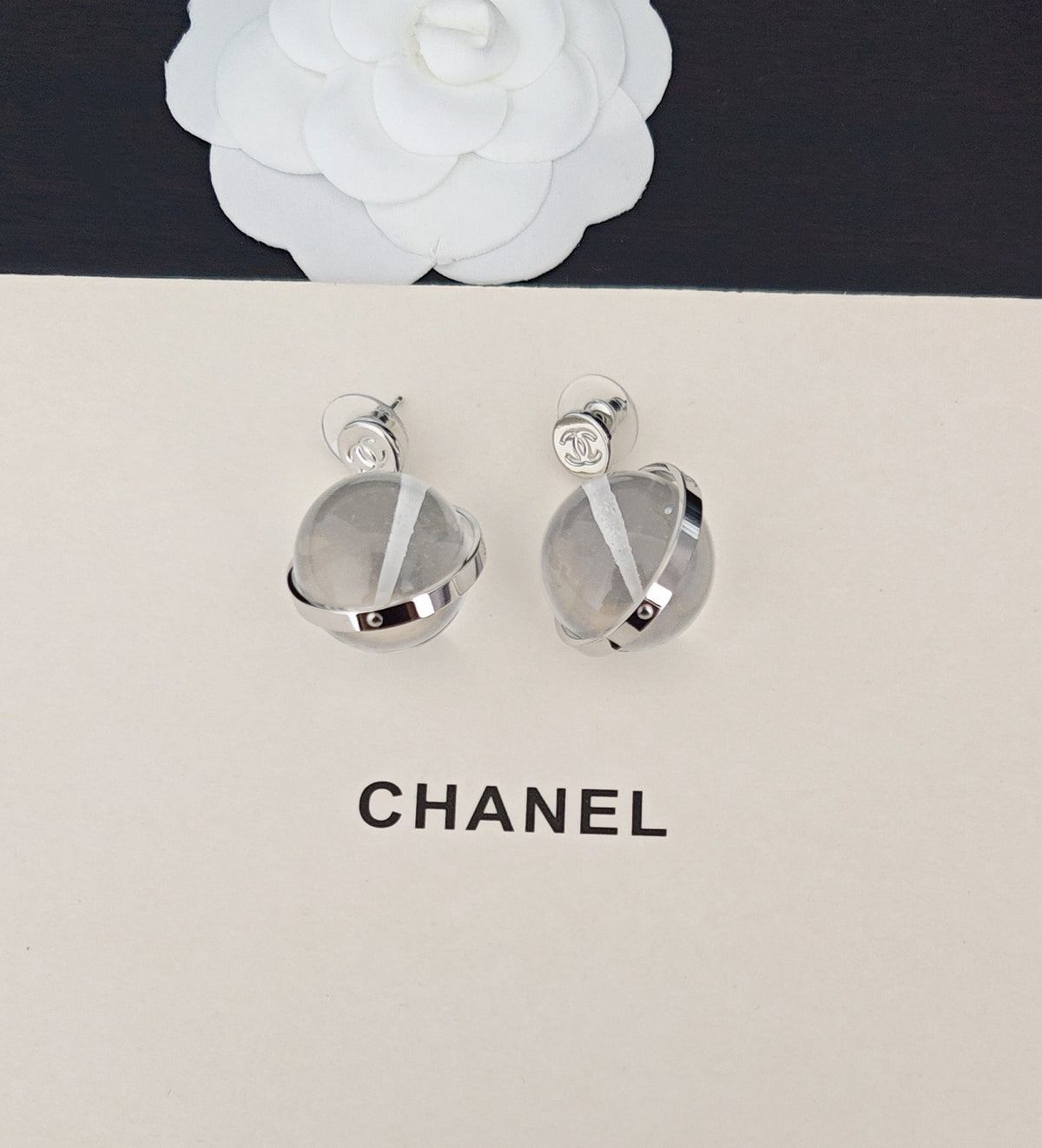 Chanel Resin Earrings - album image 3