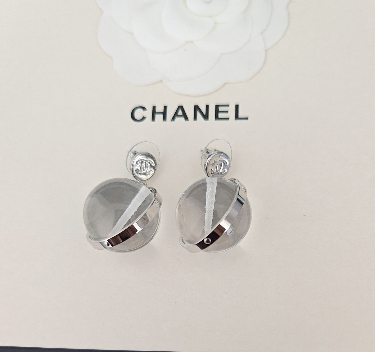 Chanel Resin Earrings - album image 4