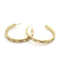 Chanel Gold-Tone Hoop Earrings - album image 1