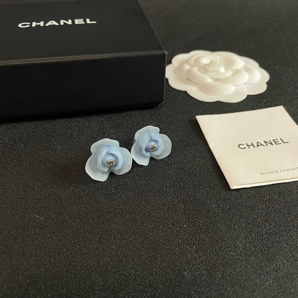 Chanel Interlocking C Stud Earrings - album image 6