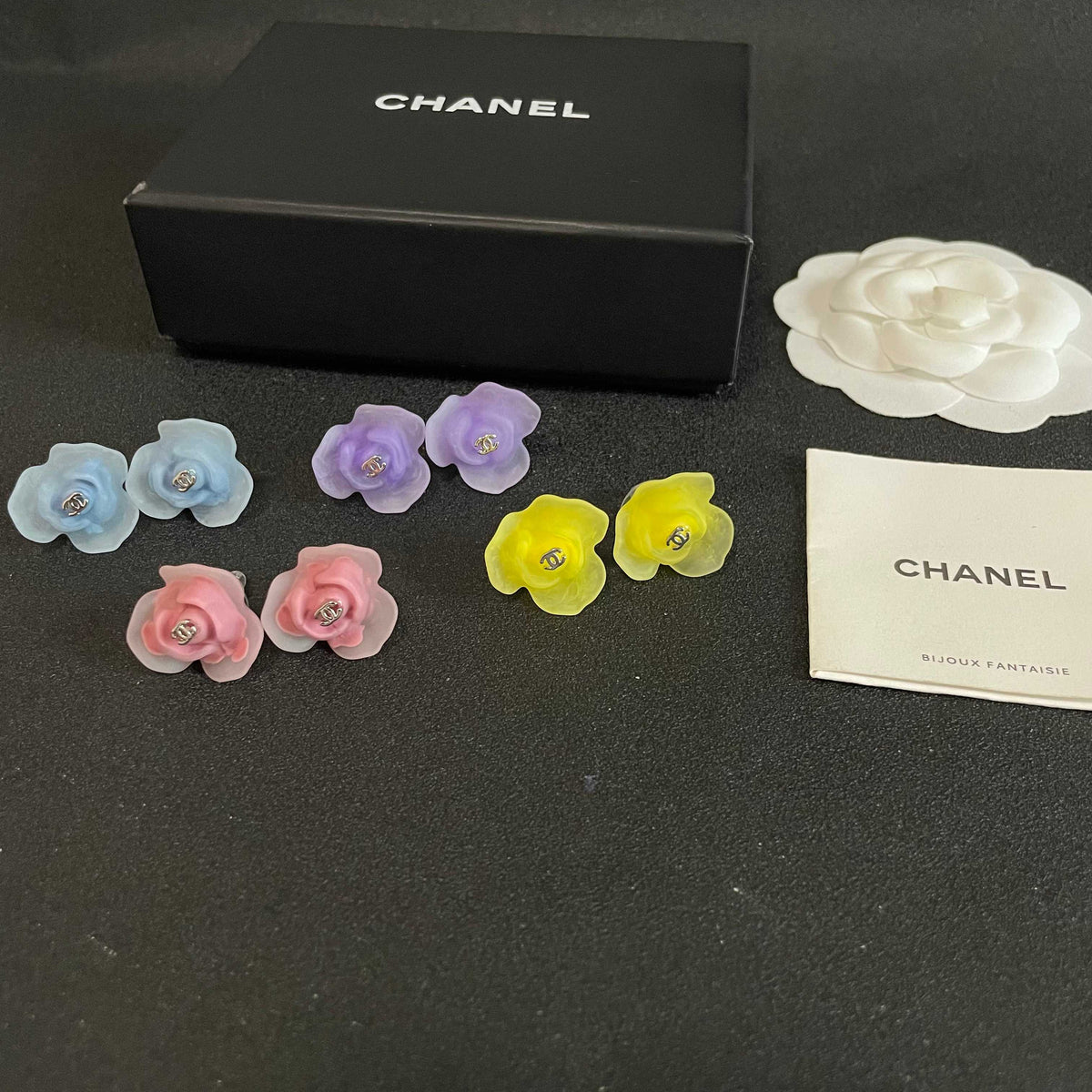 Chanel Interlocking C Stud Earrings - album image 10