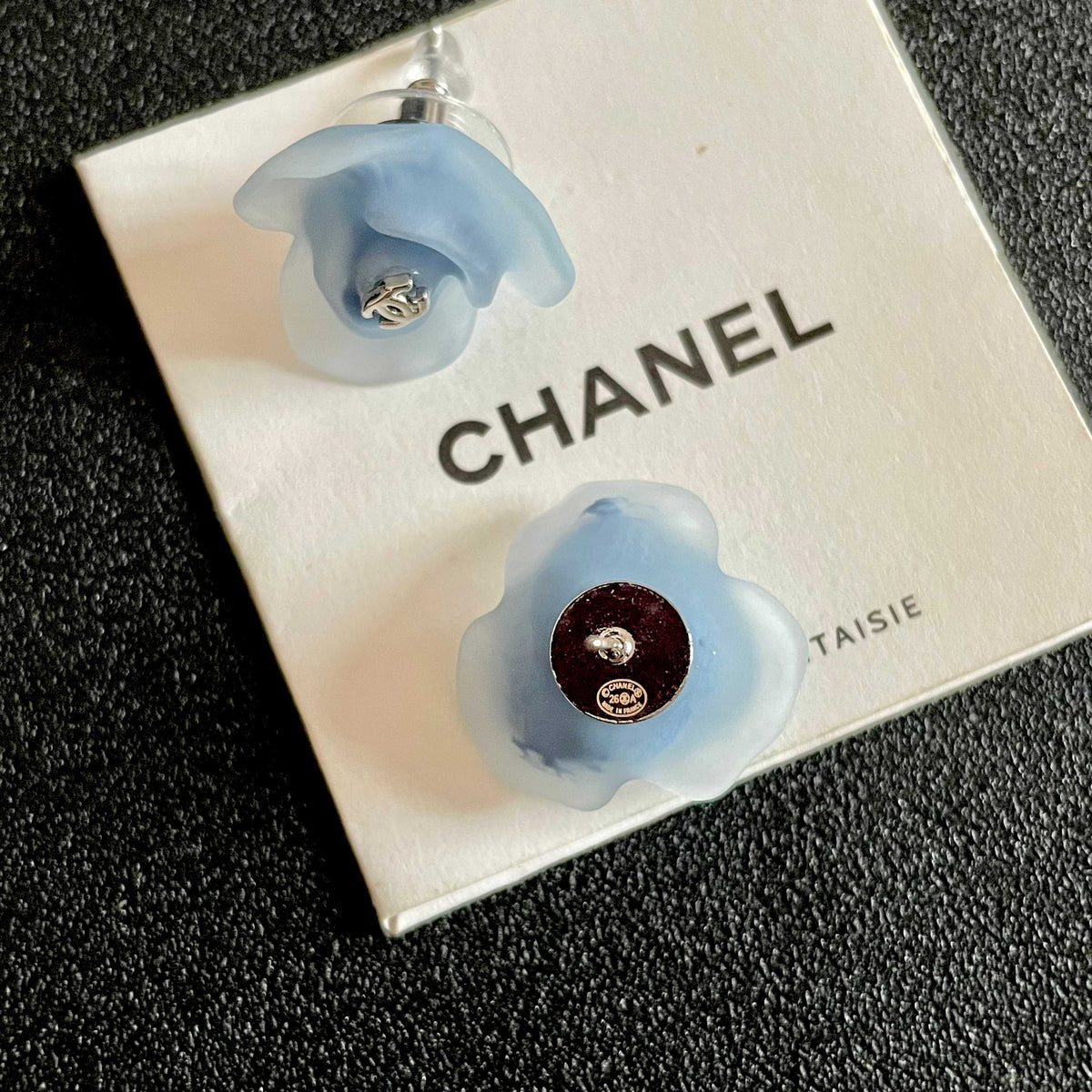 Chanel Interlocking C Stud Earrings - album image 7