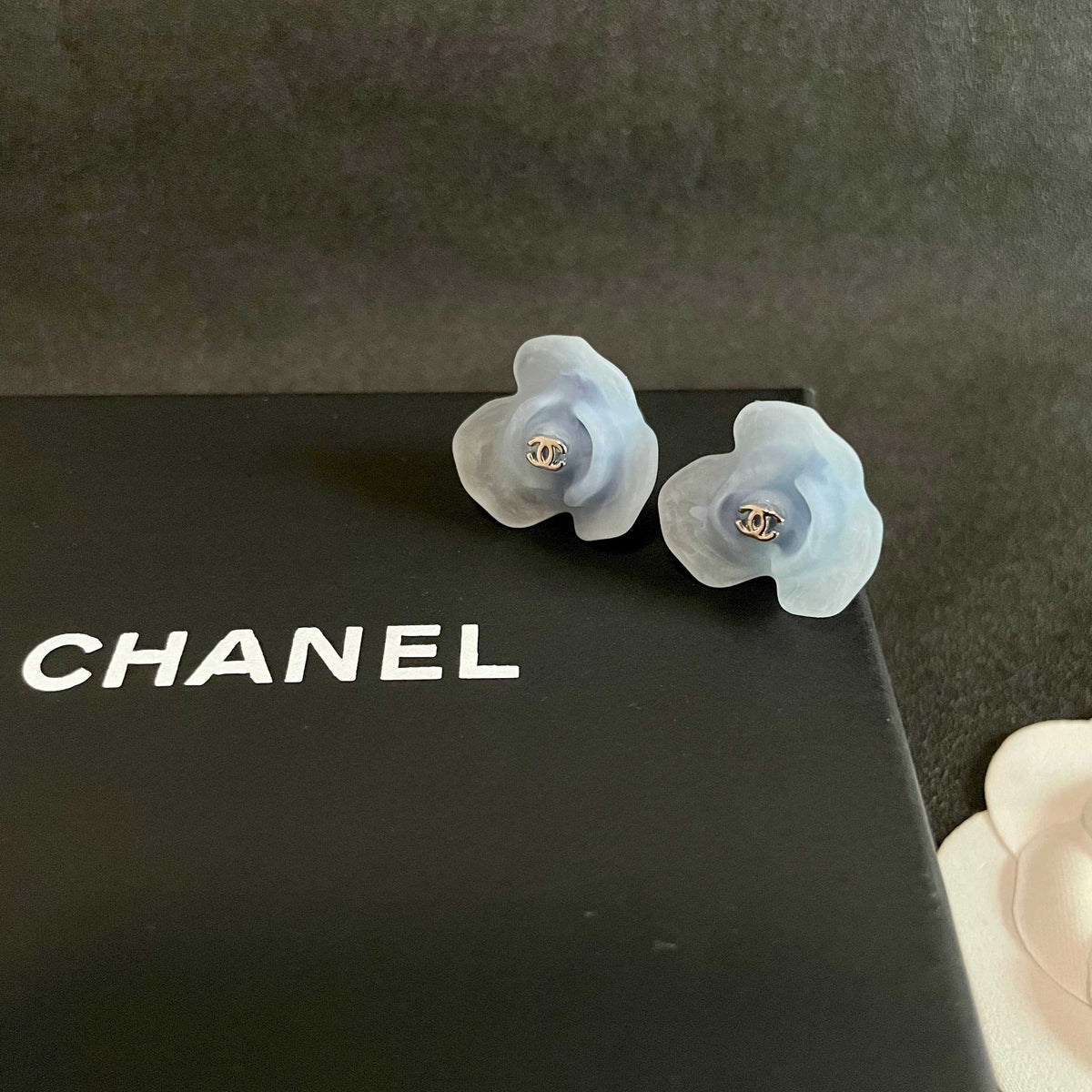 Chanel Interlocking C Stud Earrings - album image 9