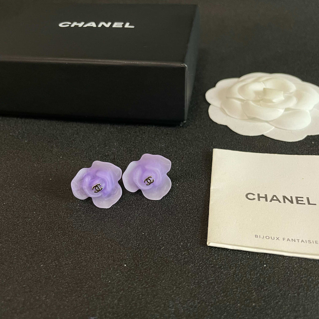 Chanel Interlocking C Stud Earrings - album image 5