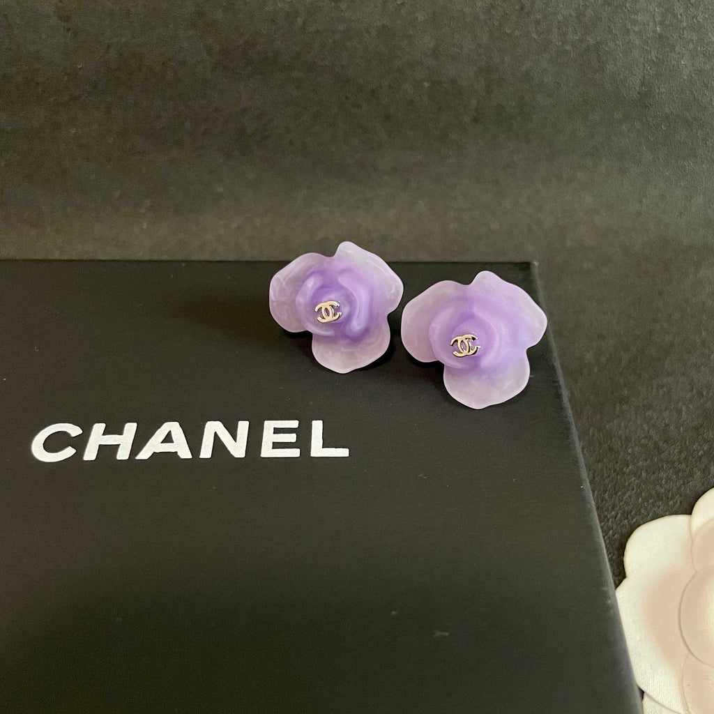 Chanel Interlocking C Stud Earrings - album image 9