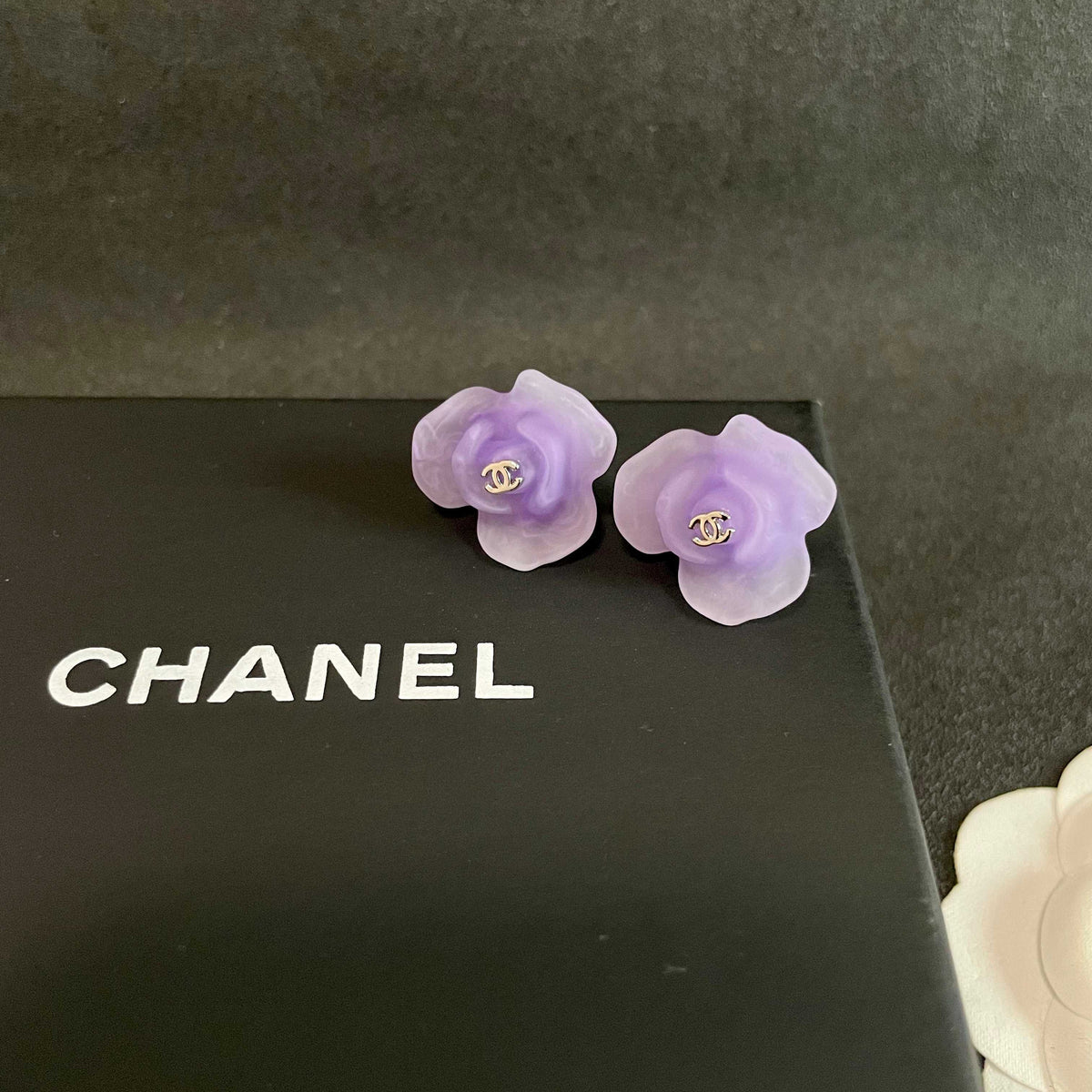 Chanel Interlocking C Stud Earrings - album image 9