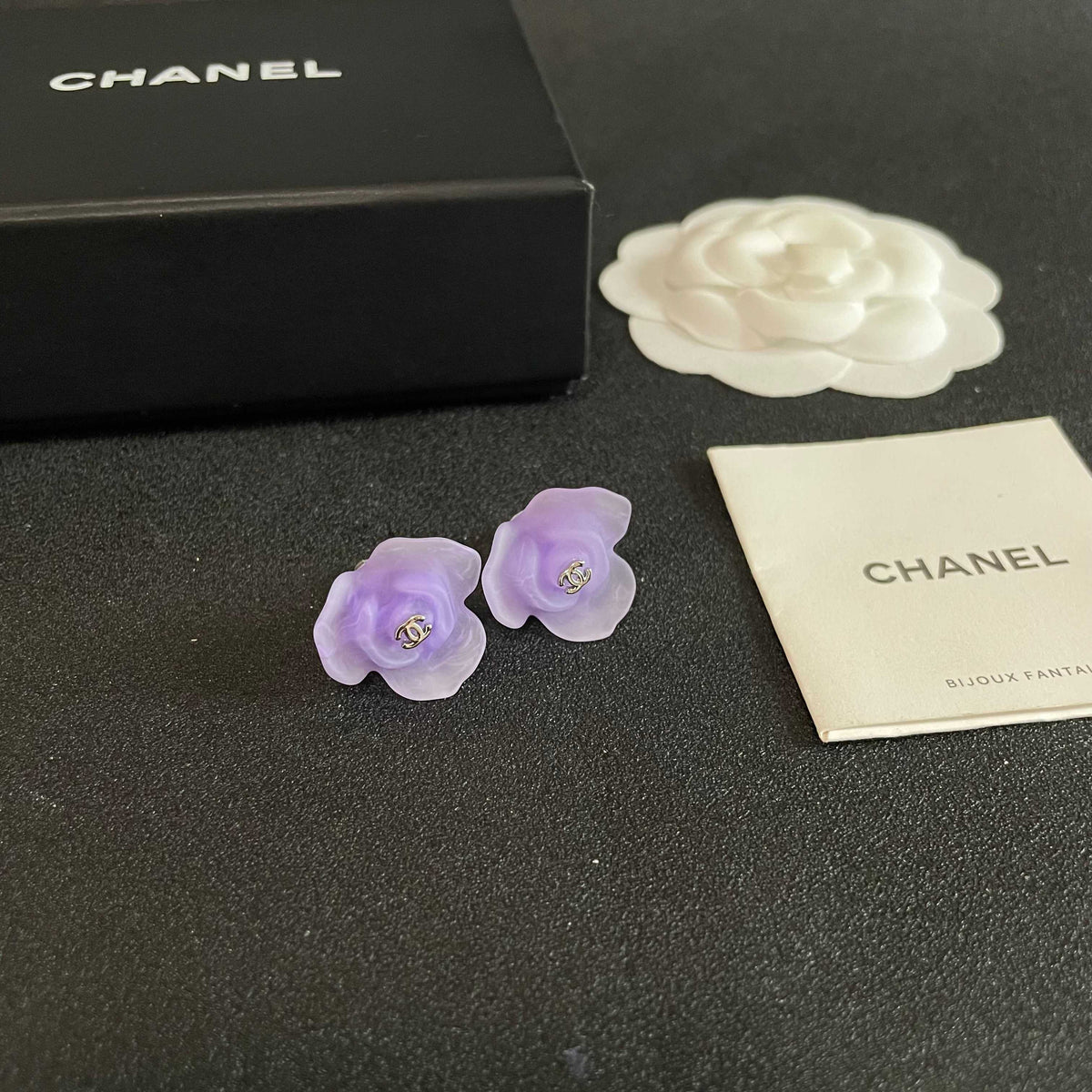 Chanel Interlocking C Stud Earrings - album image 6