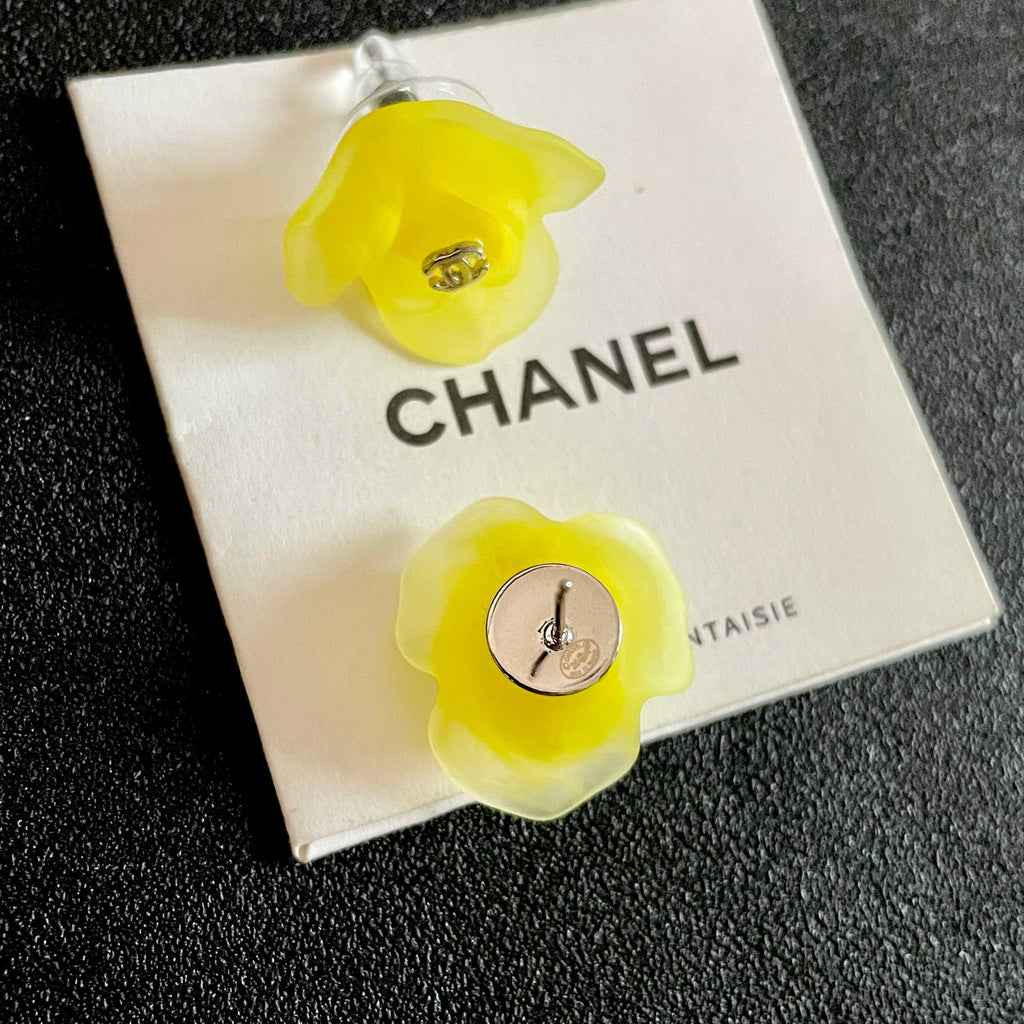 Chanel Interlocking C Stud Earrings - album image 7