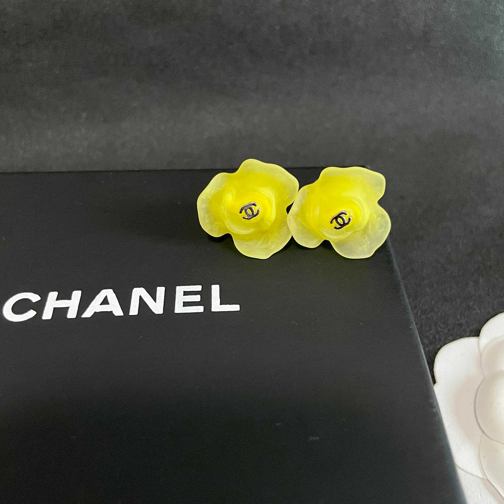 Chanel Interlocking C Stud Earrings - album image 9