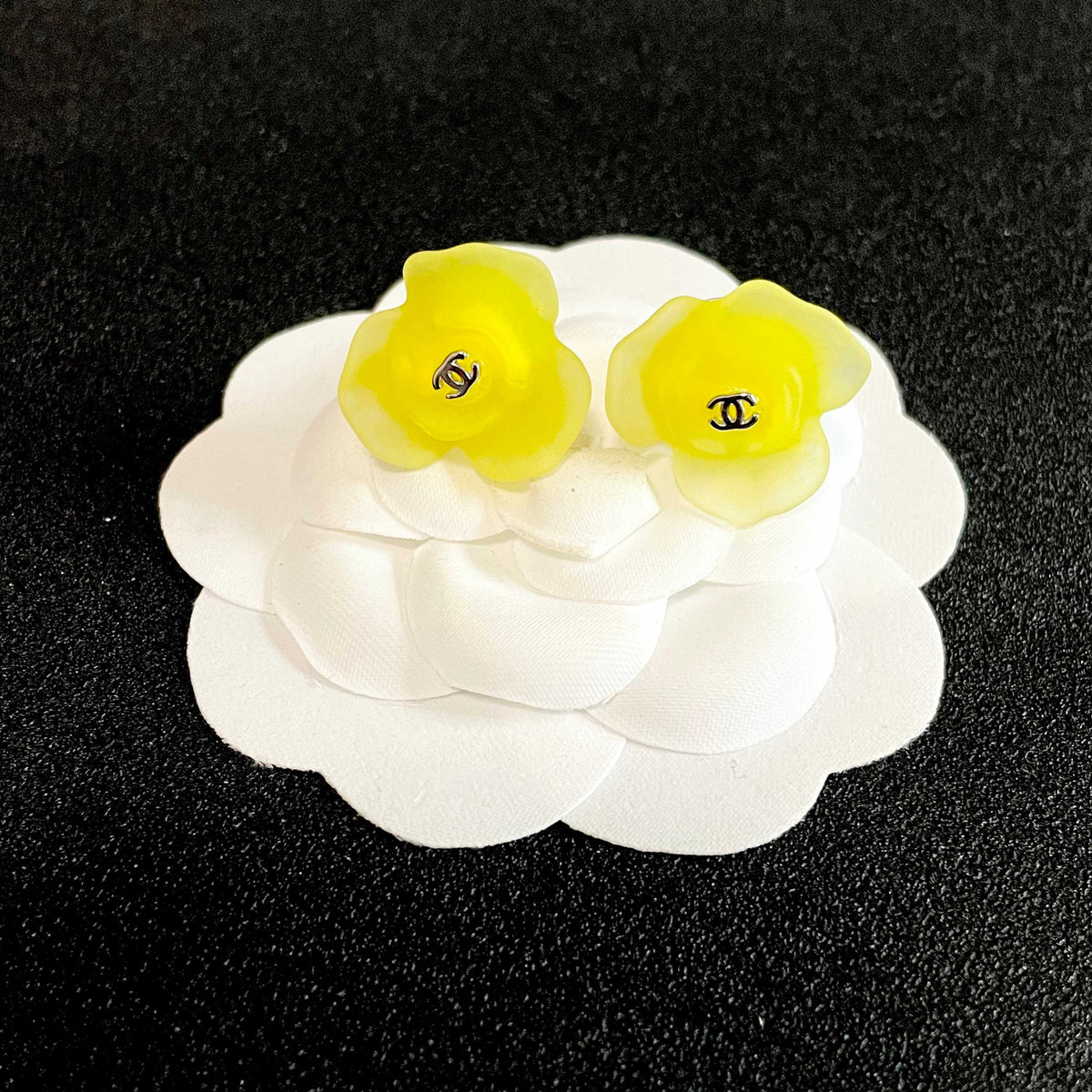 Chanel Interlocking C Stud Earrings - album image 8