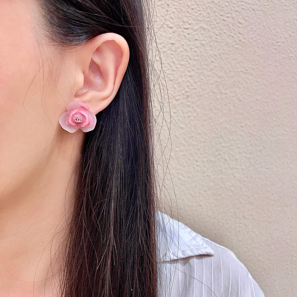 Chanel Interlocking C Stud Earrings - album image 3