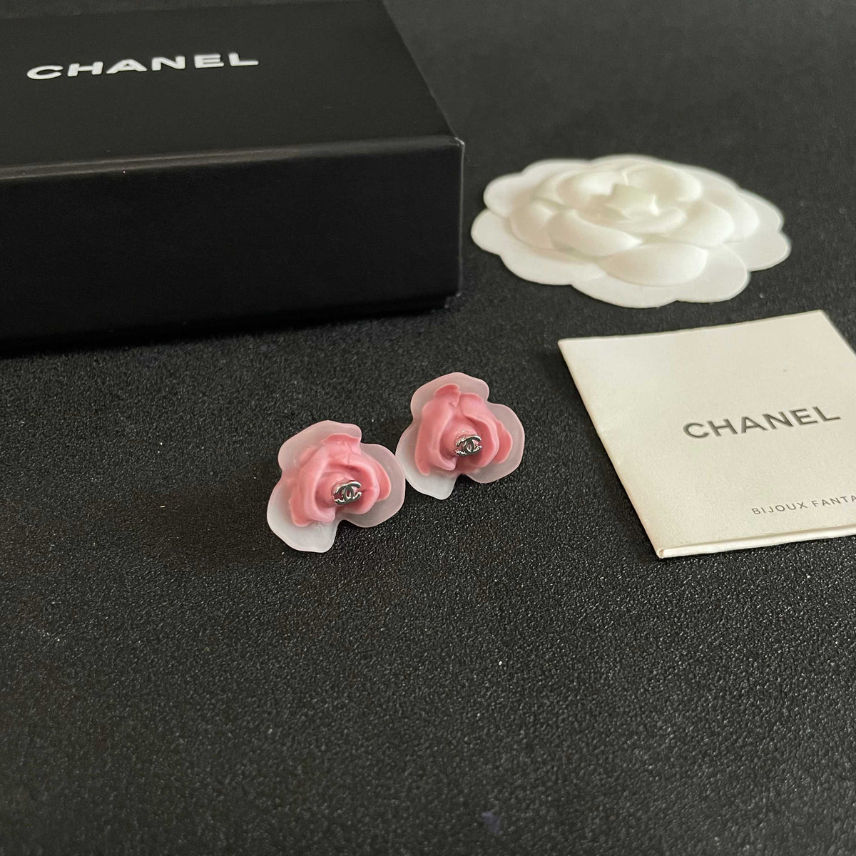 Chanel Interlocking C Stud Earrings - album image 6
