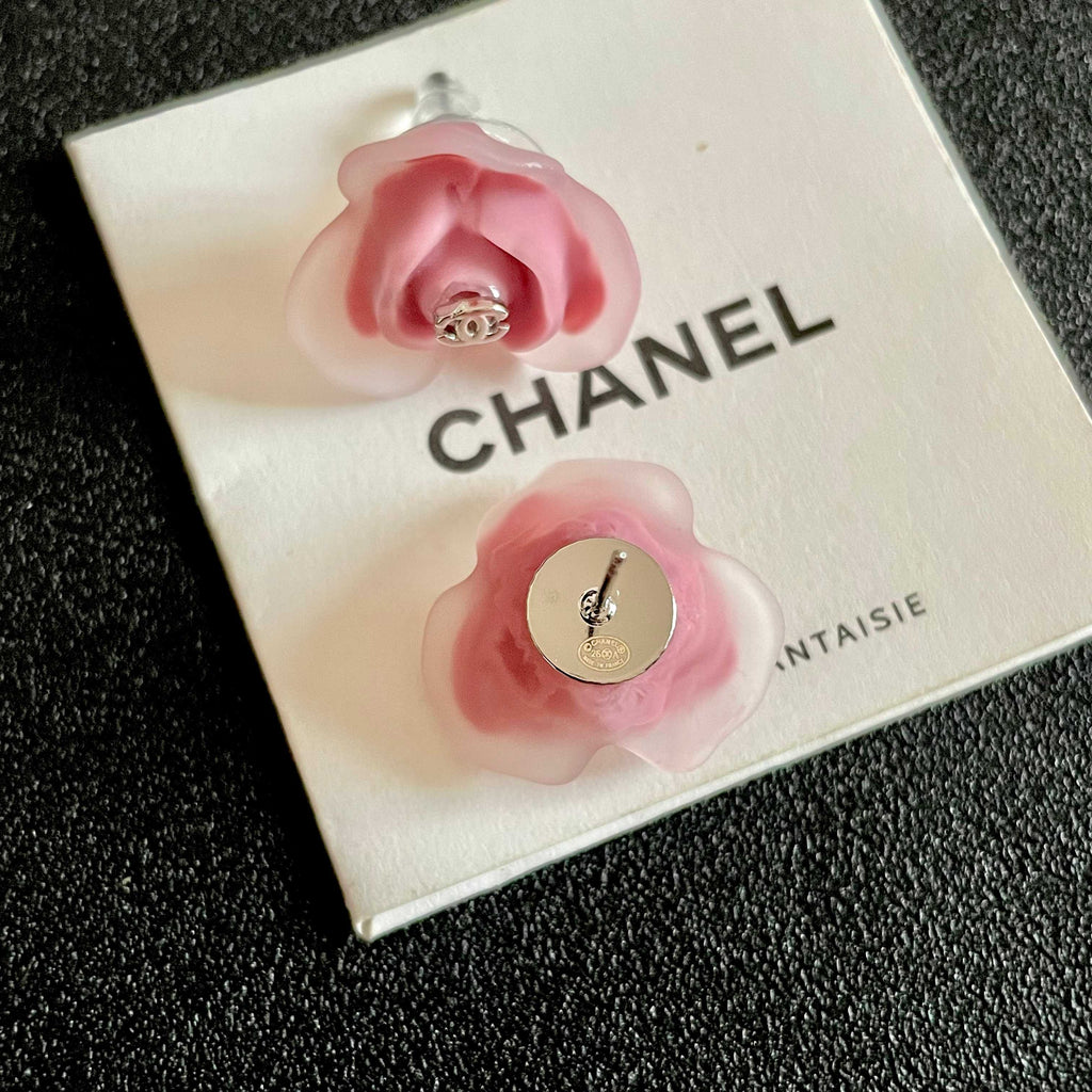 Chanel Interlocking C Stud Earrings - album image 7