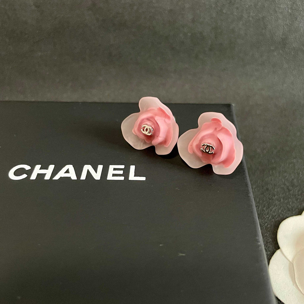 Chanel Interlocking C Stud Earrings - album image 9