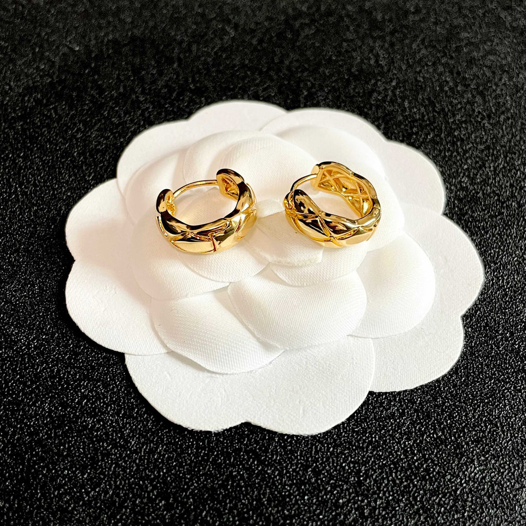 Chanel Interlocking C Stud Earrings - album image 8