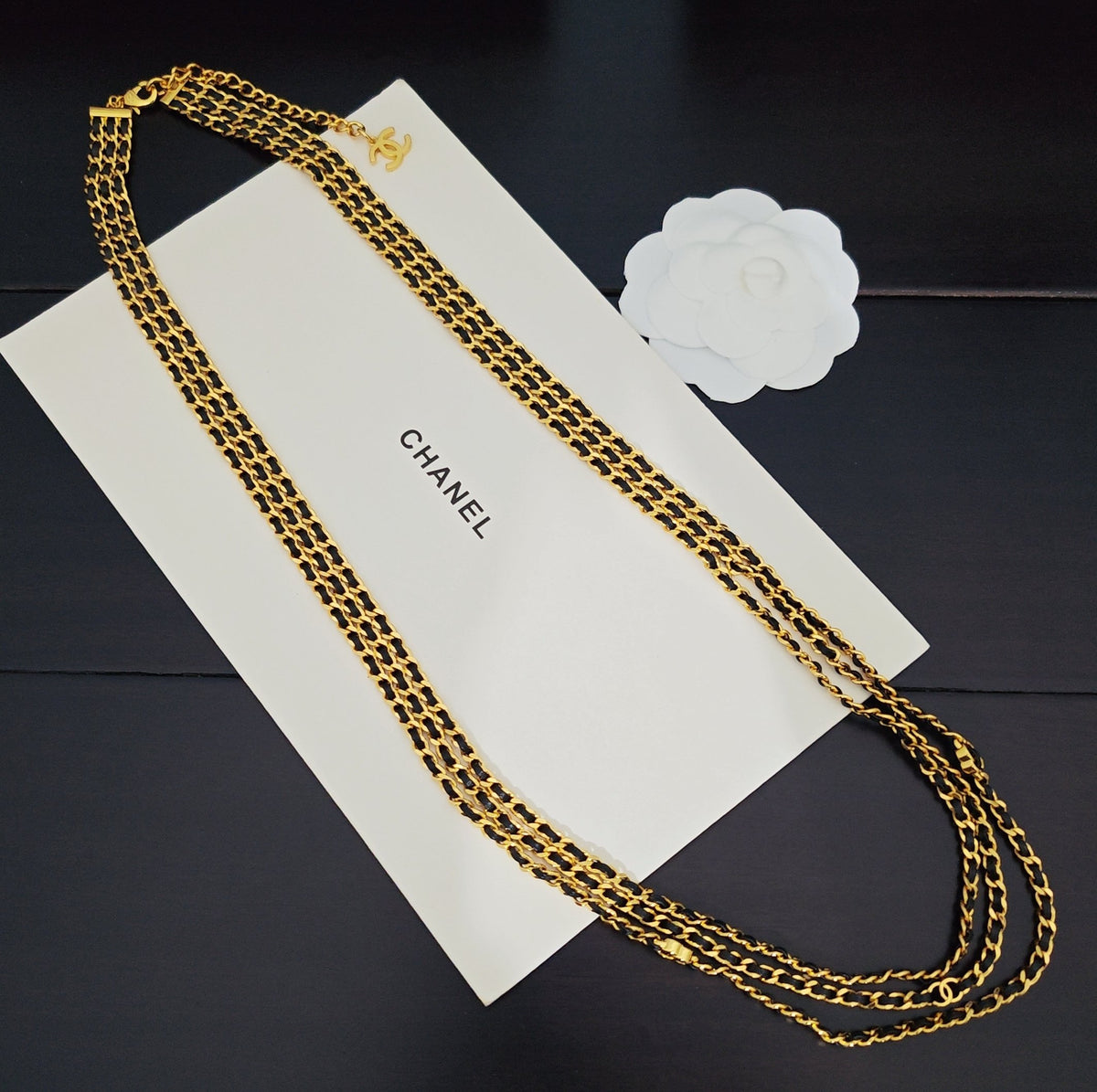 Chanel Gold-Tone Necklace - album image 2