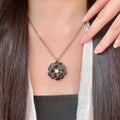 Chanel Interlocking C Camellia Necklace - album image 1